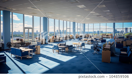 work atmosphere (generative ai) 104859506