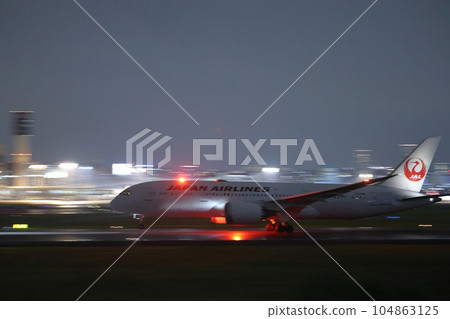 Takeoff and landing at Osaka Itami Airport 104863125