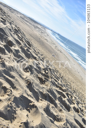 Tottori sand dunes Tottori sand dunes 104863133