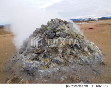 冰島 夏季 赫韋里爾噴氣孔 冰島 夏季 赫韋里爾噴氣孔 104864637