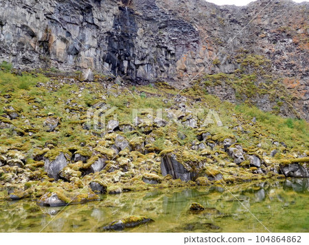 冰島夏季 Ausbirgi Valley Pond 冰島夏季 Ausbirgi Valley Pond 104864862