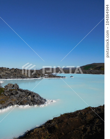 冰島夏季藍色潟湖 104864944