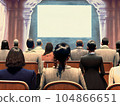 人們聽講座的背影 104866651