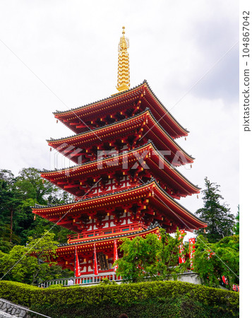 高畠不動尊五層塔（東京都日野市） 104867042