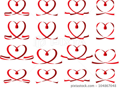 Ribbon 047-3 Heart 104867048