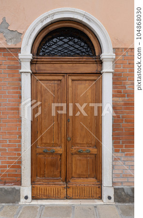 Door with an arch Door with an arch 104868030