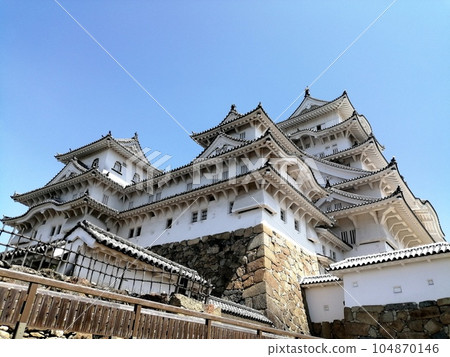 The Himeji Cathle in Japan The Himeji Cathle in Japan 104870146
