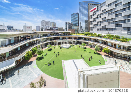 川崎市中心 Lazona 川崎廣場的城市景觀 [神奈川縣] 104870218