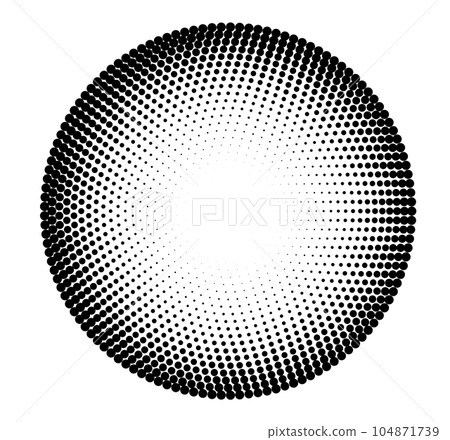 Circle half tone gradient background. Circle half tone gradient background. 104871739