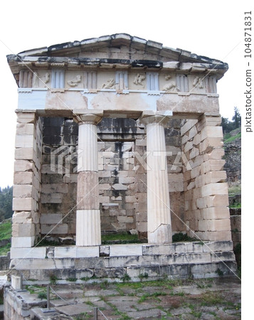 Archaeological site of Delphi in Greece Archaeological site of Delphi in Greece 104871831