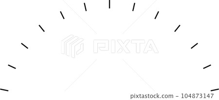 cute simple concentration line cute simple concentration line 104873147