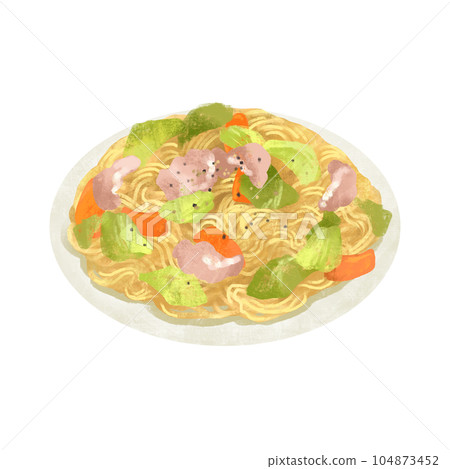 鹽炒麵 鹽炒麵 104873452