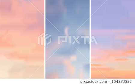 backgound sunset sunrise sky. story phone web social media 104873522