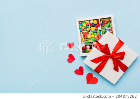 Valentine day composition Valentine day composition 104875268