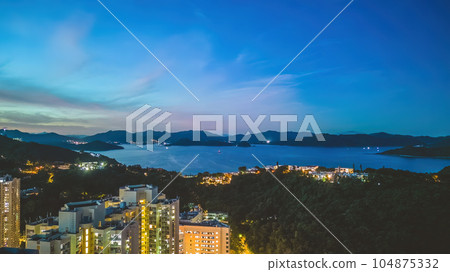 July 10 2023 the landscape of Port Shelter, hong kong July 10 2023 the landscape of Port Shelter, hong kong 104875332