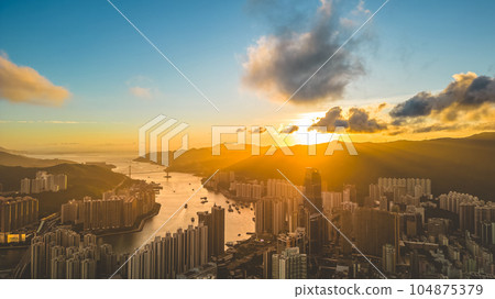 July 8 2021 Tsuen Wan District is a vibrant and bustling district July 8 2021 Tsuen Wan District is a vibrant and bustling district 104875379