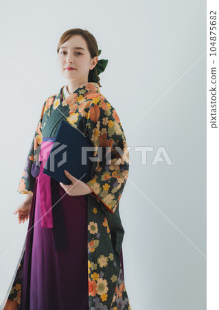 Hakama graduation ceremony 104875682