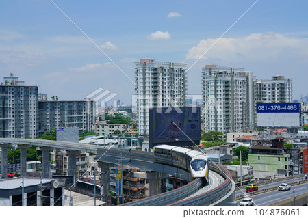 bangkok, electric train, train 104876061