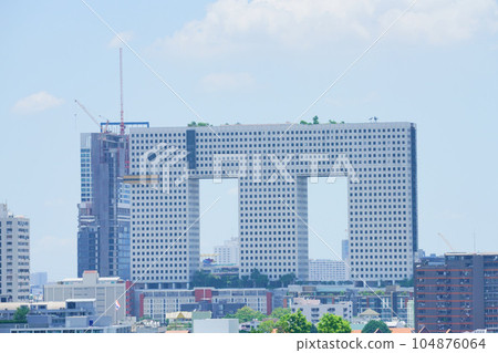 泰國曼谷的大象塔 104876064