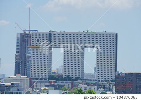Elephant Tower in Bangkok, Elephant Tower in Bangkok, Thailand 104876065