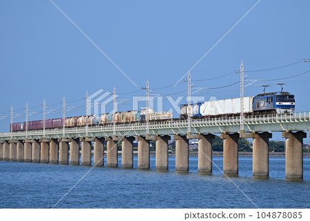 鹿島線信方～鹿島神宮 JR Freight EF210-161（新鶴見） 104878085