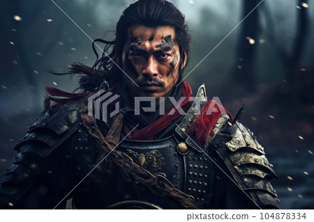 日本戰國時代的軍閥在戰場上戰鬥 日本戰國時代的軍閥在戰場上戰鬥 104878334