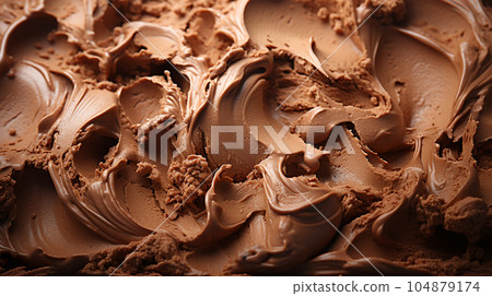 Delicious home made ice cream with coffee, desert menu, sweet concept Delicious home made ice cream with coffee, desert menu, sweet concept 104879174