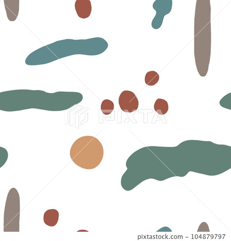 Sea lake flat simple abstract seamless pattern Sea lake flat simple abstract seamless pattern 104879797