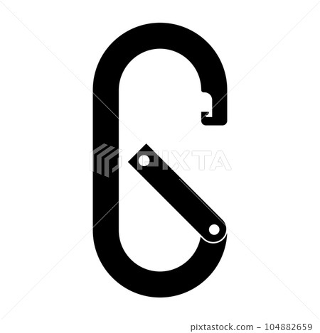 Mountain equipment Carabiner icon 104882659