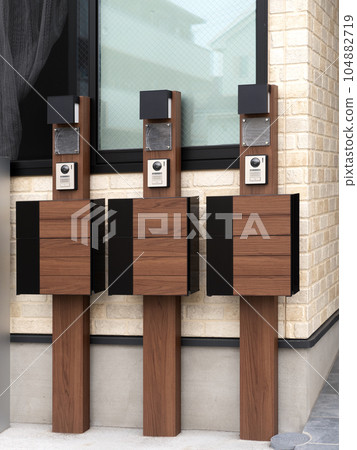 residential intercom with post residential intercom with post 104882719