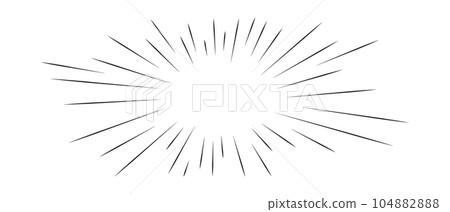 Comic action lines.Manga speed effect frame. Cartoon boom,bang,radial burst.Vector isolated illustration Comic action lines.Manga speed effect frame. Cartoon boom,bang,radial burst.Vector isolated illustration 104882888