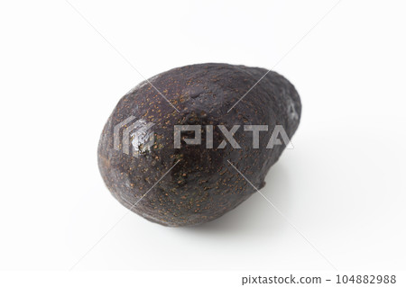 Avocado white background Avocado white background 104882988