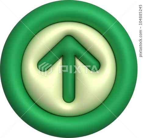 3d illustration icon data upload data loading symbol. 104885245
