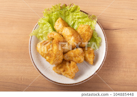 炸雞胸肉咖哩味 炸雞胸肉咖哩味 104885448