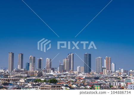 《神奈川縣》武藏小杉塔公寓風景 104886734