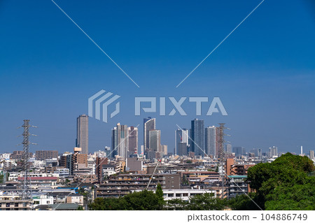 "Kanagawa Prefecture" Musashikosugi tower apartment scenery 104886749