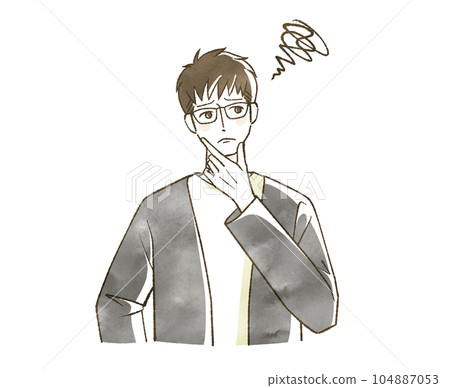 受苦的男人 104887053