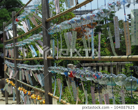 Osasu Kannon-style wind chimes Festival Osasu Kannon-style wind chimes Festival 104887625