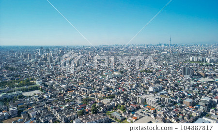 “千葉縣”用無人機從江戶川上空俯瞰市中心 104887817