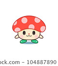 Original character mushroom motif 104887890