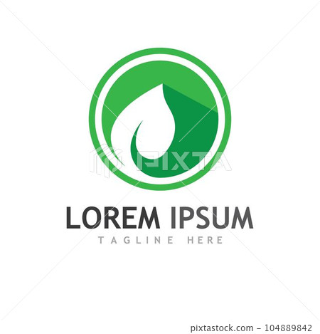 leaf logo and vector images leaf logo and vector images 104889842