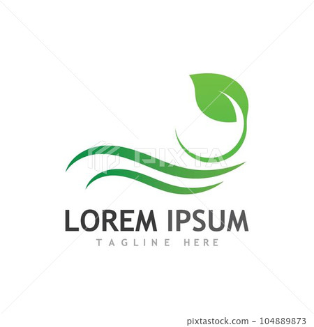 leaf logo and vector images leaf logo and vector images 104889873