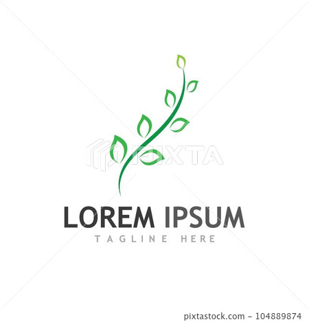 leaf logo and vector images leaf logo and vector images 104889874