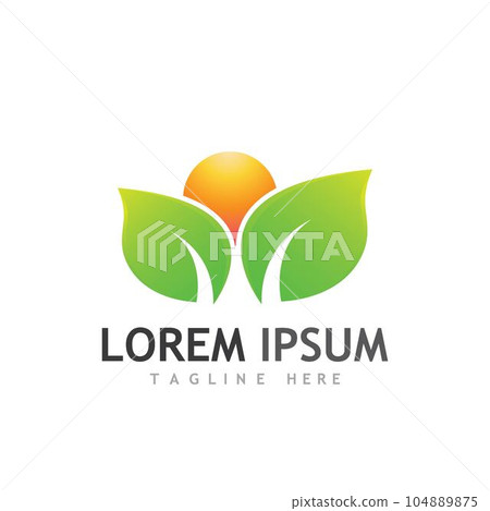 leaf logo and vector images leaf logo and vector images 104889875