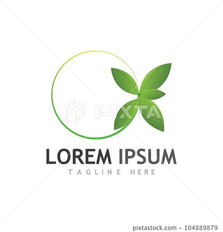 leaf logo and vector images leaf logo and vector images 104889879