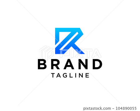 Blue Geometric Origami Arrows Initial Letter R Logo. Usable for Business, Real Estate, Architecture and Building Logos. Flat Vector Logo Design Template Element. Blue Geometric Origami Arrows Initial Letter R Logo. Usable for Business, Real Estate, Architecture and Building Logos. Flat Vector Logo Design Template Element. 104890055