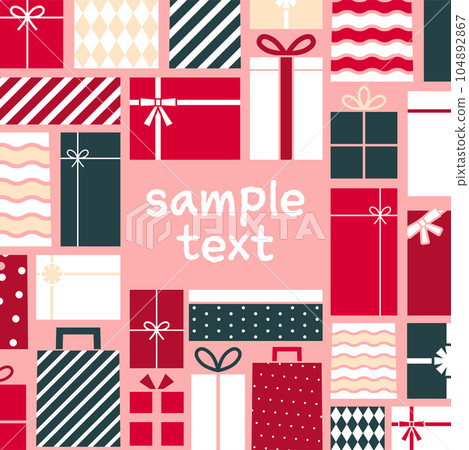 背景圖案_禮盒_情人節 104892867