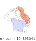 woman in the sun 104893041