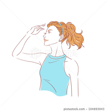 woman in the sun 104893043