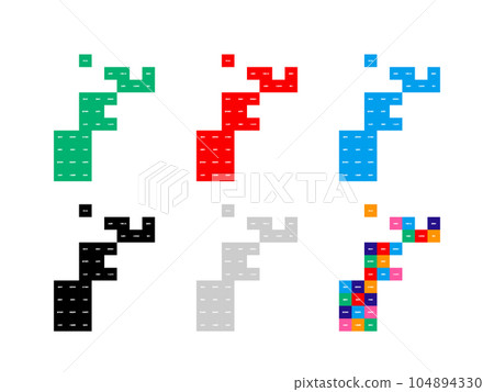 Municipal map _ Okinawa prefecture _ deformation-03 104894330